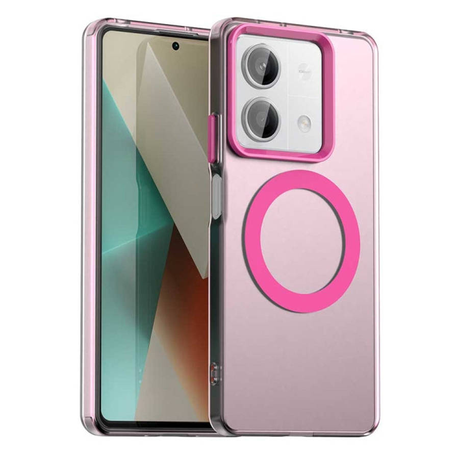 Candy Magsafe PC Hybrid TPU Phone Case, For Xiaomi Poco C61, For Xiaomi Poco M6 Pro 4G, For Xiaom...