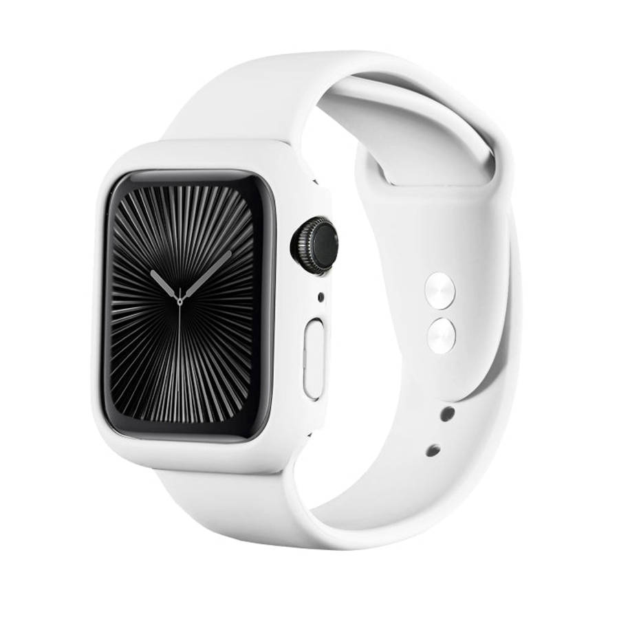 Spray Glazing PC Frame Half Coverage Watch Case, For Apple Watch Series 10 / 11 46mm, For Apple W...
