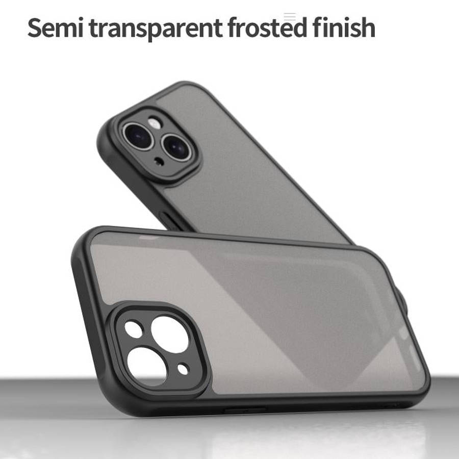 Fan Dun Series TPU Hybrid PC Frosted Phone Case, For iPhone 15 Pro, For iPhone 15 Plus, For iPhon...