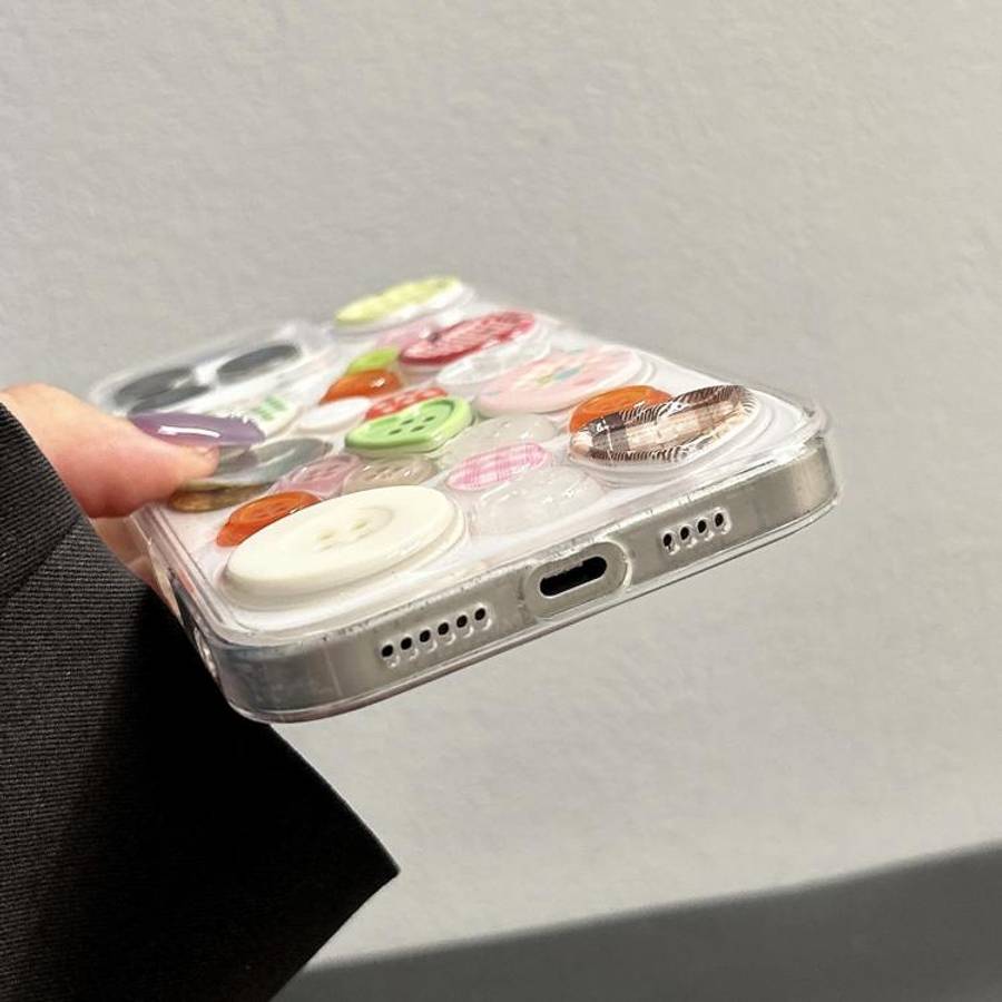 Epoxy Acrylic Hybrid TPU Phone Case, For iPhone 18 Pro / 17 Pro, For iPhone 18 Pro Max / 17 Pro M...