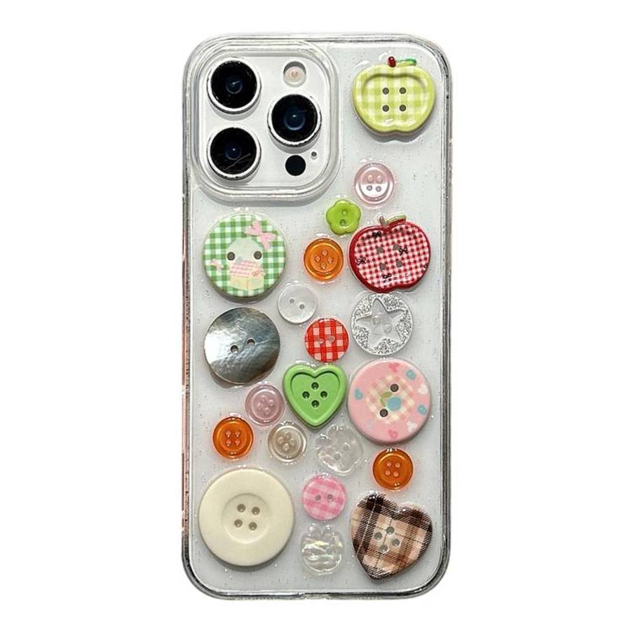 Epoxy Acrylic Hybrid TPU Phone Case, For iPhone 18 Pro / 17 Pro, For iPhone 18 Pro Max / 17 Pro M...