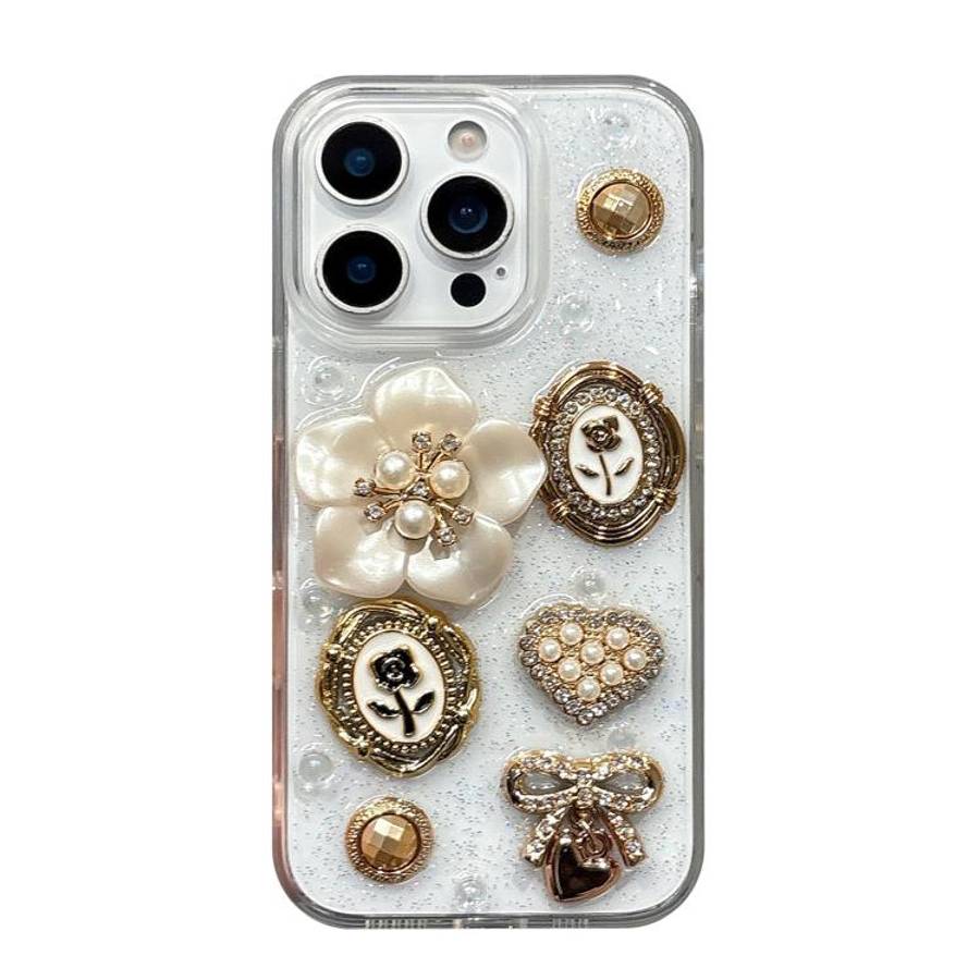 Epoxy Acrylic Hybrid TPU Phone Case, For iPhone 18 Pro / 17 Pro, For iPhone 18 Pro Max / 17 Pro M...