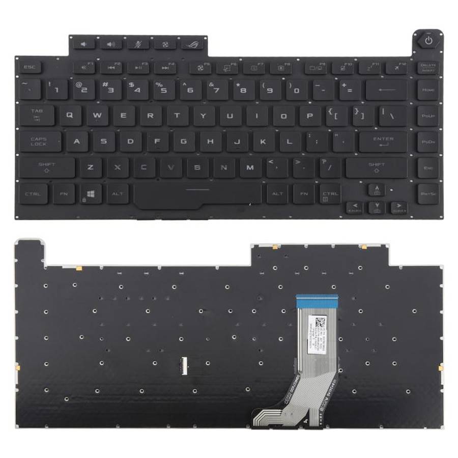 US Version RGB Backlit Laptop Keyboard for Asus ROG Strix Scar G512 G512LV G512LW G512LI, G512 (B...