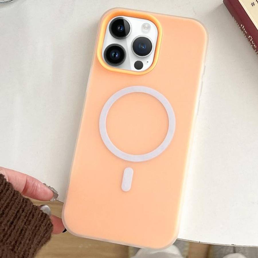 Skin Feel MagSafe Magnetic PC Hybrid TPU Phone Case, For iPhone 13 Pro, For iPhone 13, For iPhone...