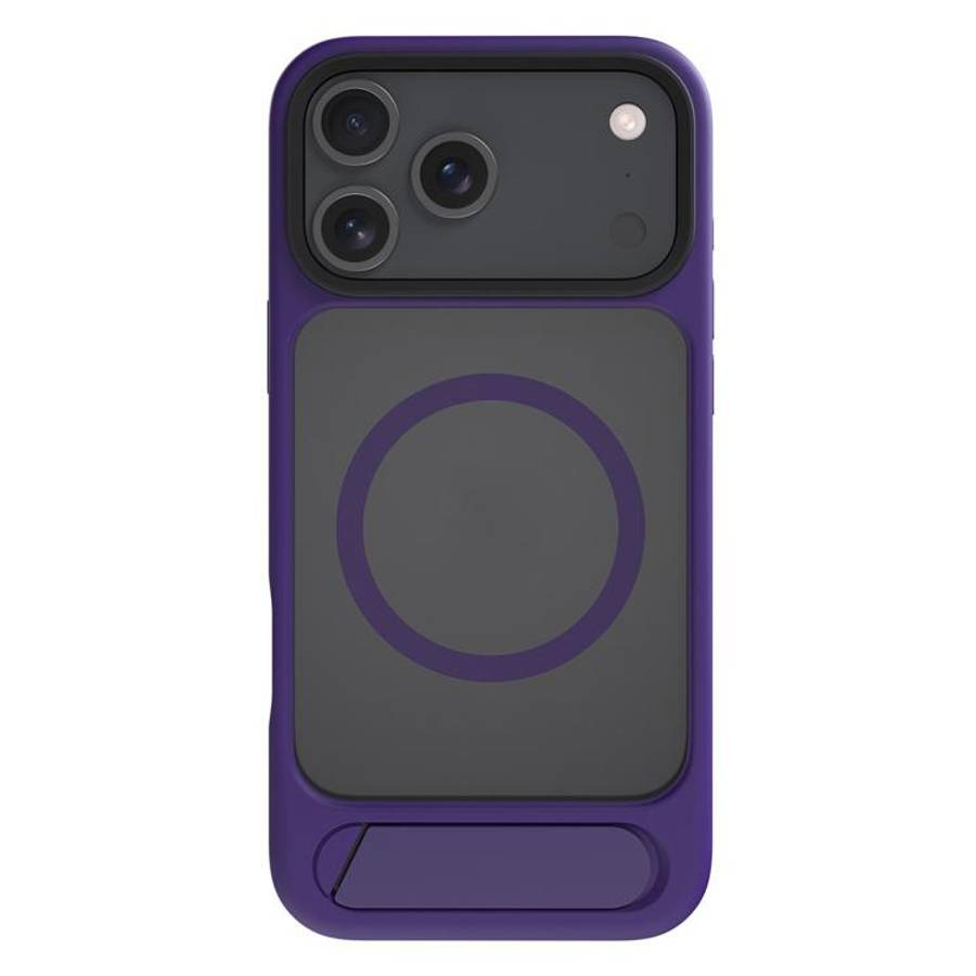Kalebol MagSafe Invisible Tilt Holder PC Hybrid TPU Case, For iPhone 17 Pro Max, For iPhone 17 Pr...