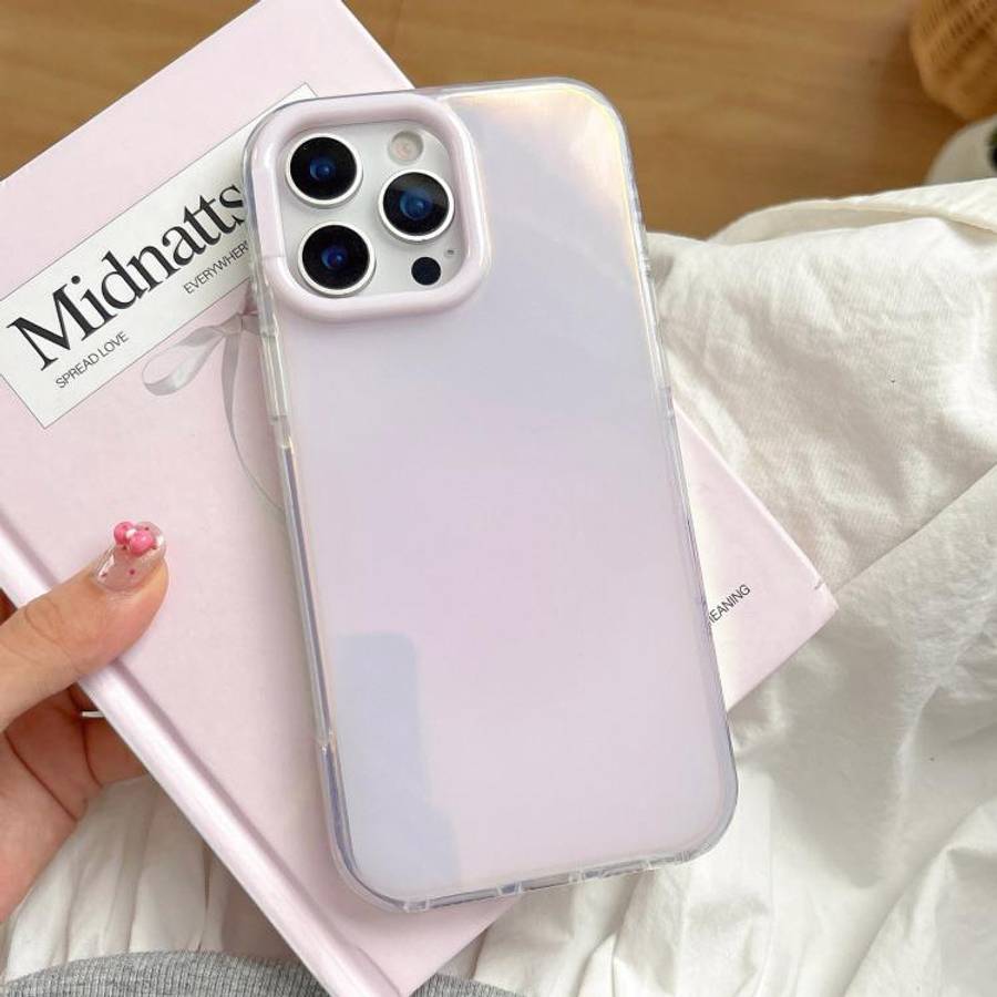 Large Camera Frame Vibrant Jelly Color TPU + IMD Phone Case, For iPhone 15 Pro Max, For iPhone 15...