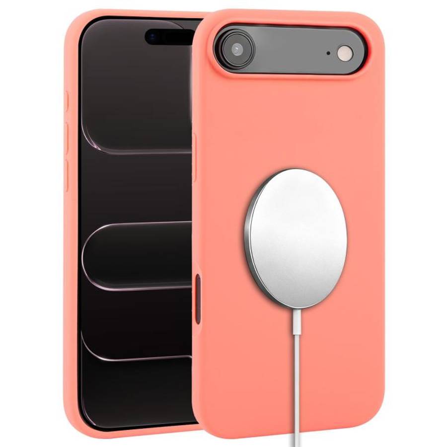 Liquid Silicone Full Coverage MagSafe Phone Case, For iPhone 17e / 16e, For iPhone 17 Pro Max, Fo...