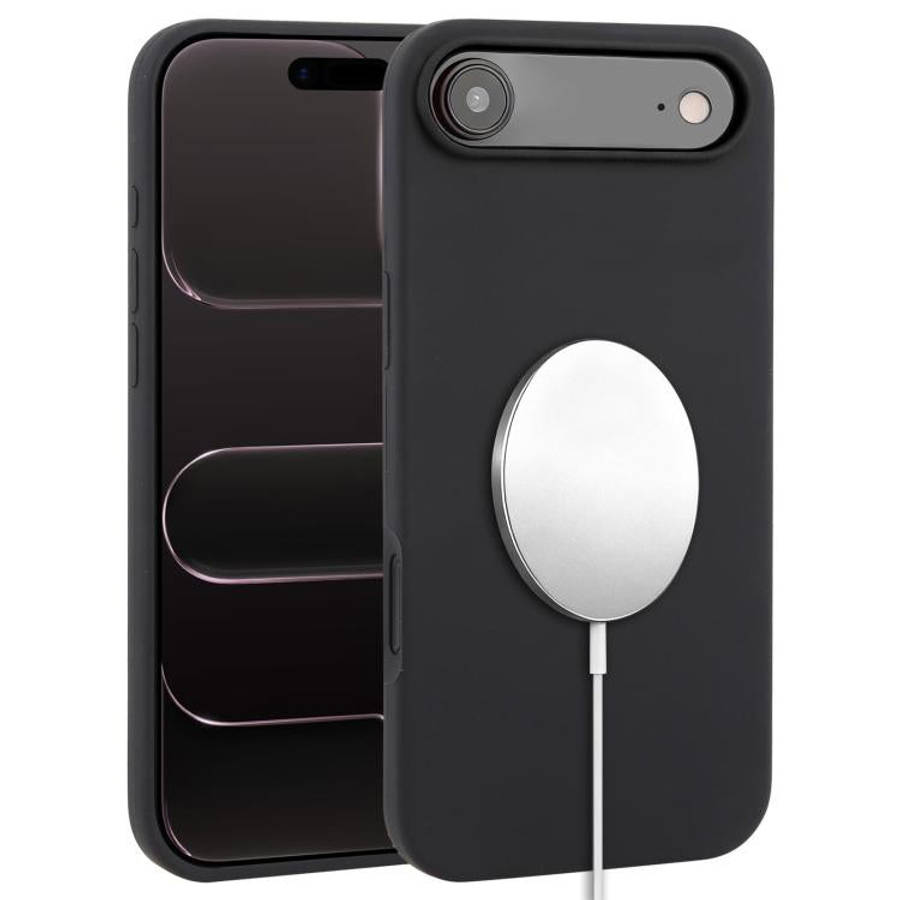 Liquid Silicone Full Coverage MagSafe Phone Case, For iPhone 17e / 16e, For iPhone 17 Pro Max, Fo...