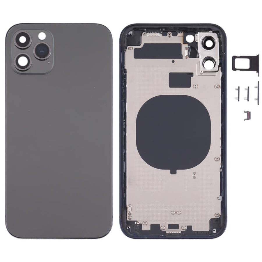 Back Housing Cover with Appearance Imitation of iP13 Pro for iPhone 11, for iPhone 11(Black), for...