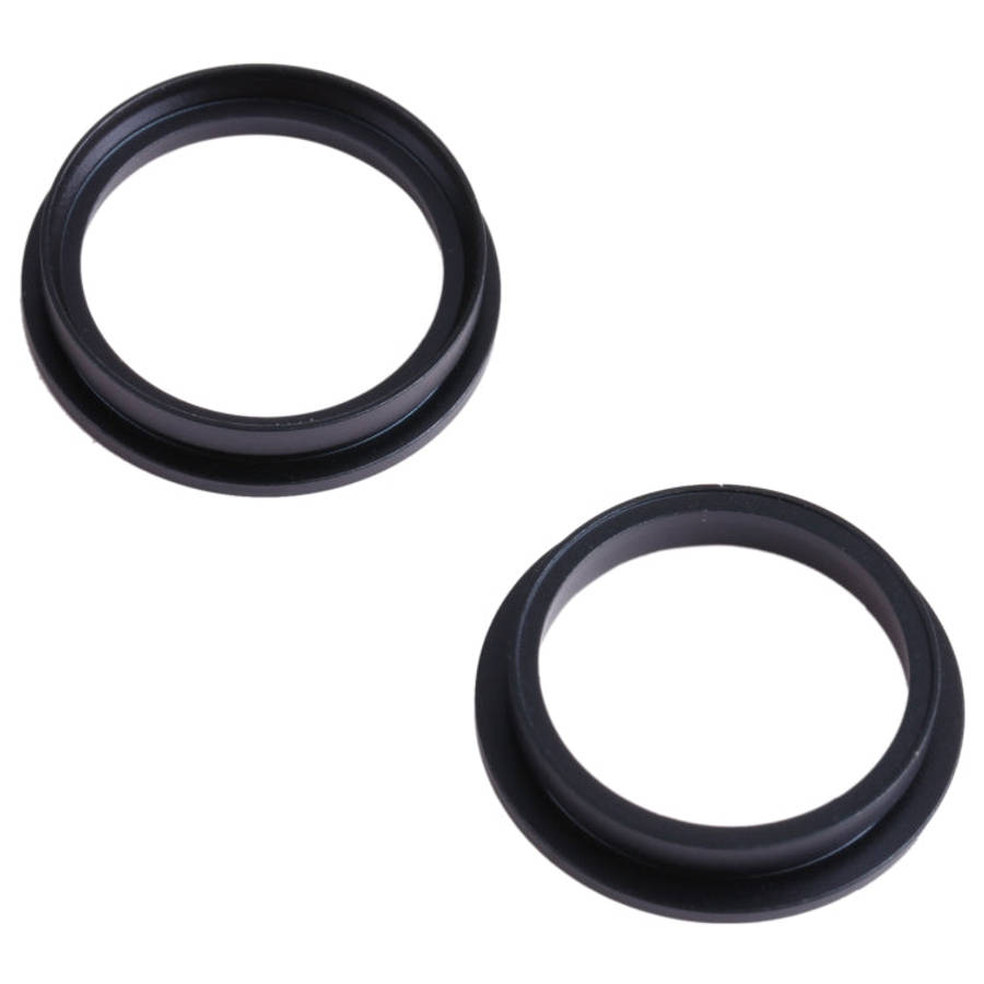 2 PCS Rear Camera Glass Lens Metal Outside Protector Hoop Ring for iPhone 13 mini, For iPhone 13 ...