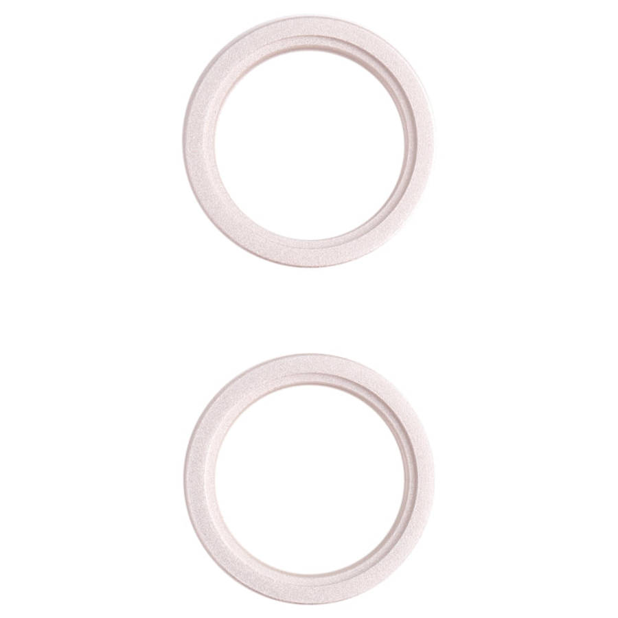 2 PCS Rear Camera Glass Lens Metal Outside Protector Hoop Ring for iPhone 13 mini, For iPhone 13 ...