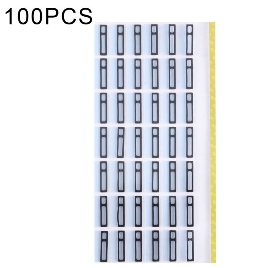 100 PCS Speaker Ringer Buzzer Dustproof Sponge Foam Pads for iPhone 11 Pro Max / XS Max, For iPho...