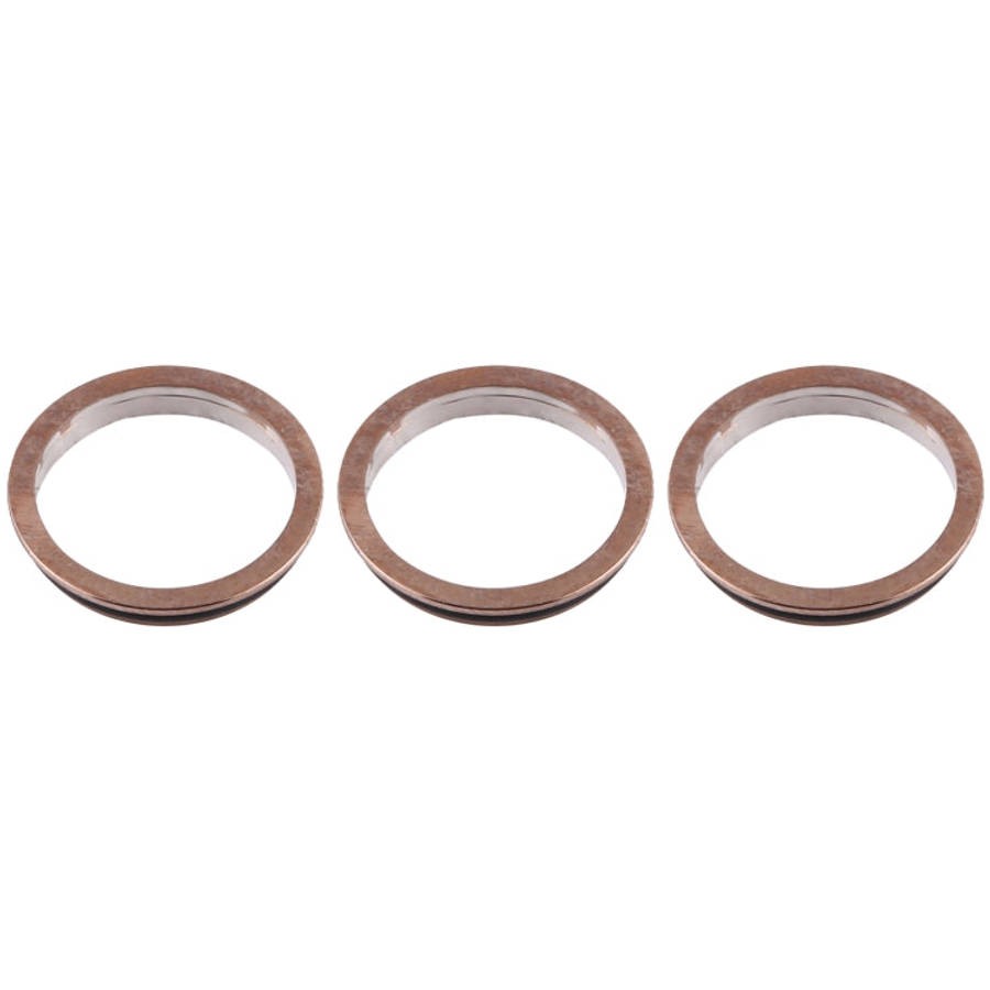 3 PCS Rear Camera Glass Lens Metal Protector Hoop Ring for iPhone 12 Pro Max, For iPhone 12 Pro Max
