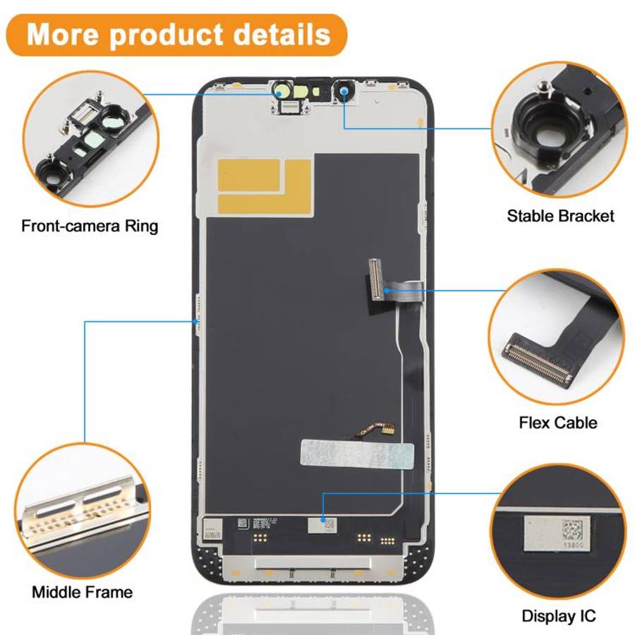 HXL Soft OLED Screen For iPhone 13 Pro Max, For iPhone 13 Pro Max