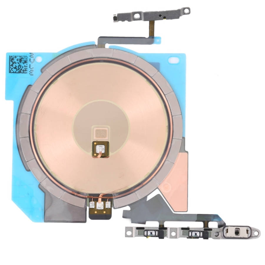 For iPhone 14 Pro Max NFC Wireless Charging Module with Power and Volume Flex Cable, For iPhone 1...