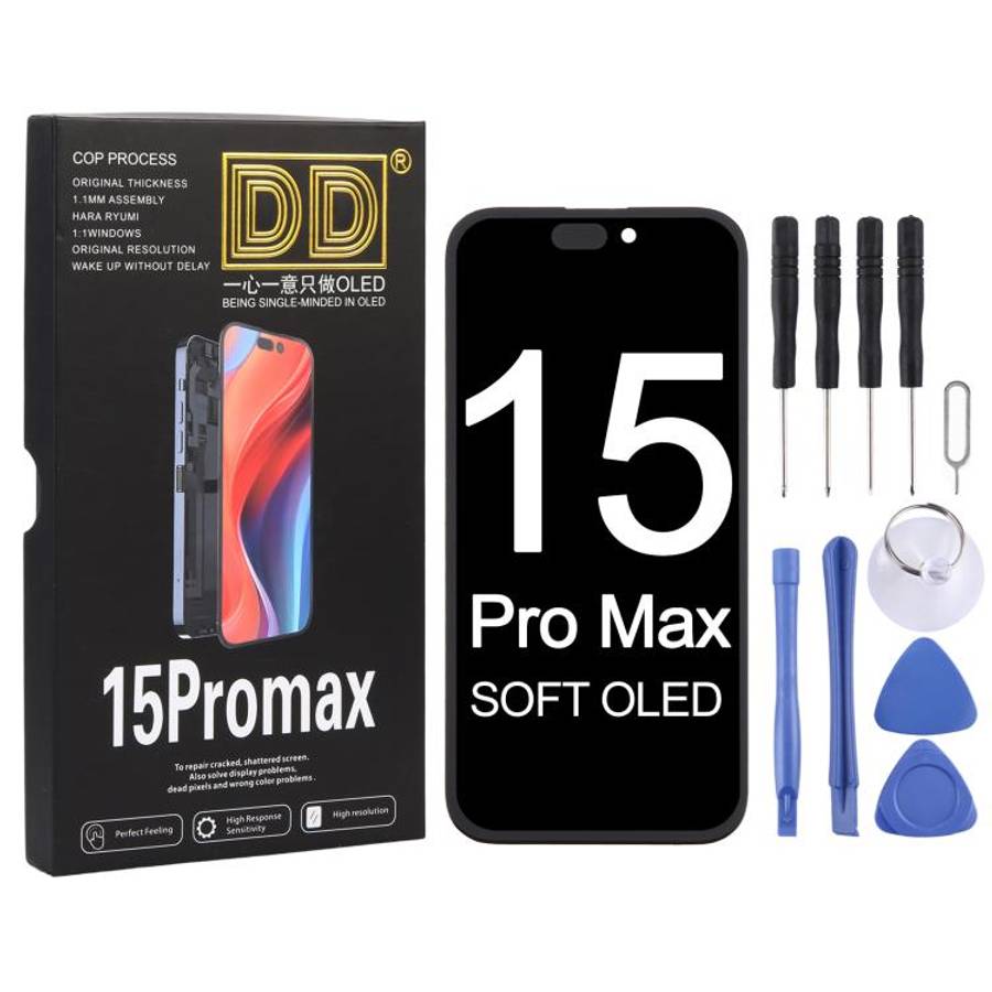 For iPhone 15 Pro Max DD Soft OLED Screen, For iPhone 15 Pro Max(Soft OLED)