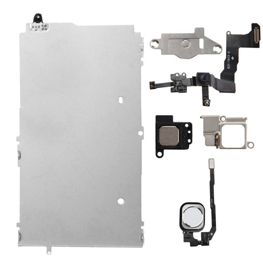 6 in 1 for iPhone 5s LCD Repair Accessories Part Set, For iPhone 5s (Black), For iPhone 5s (White)
