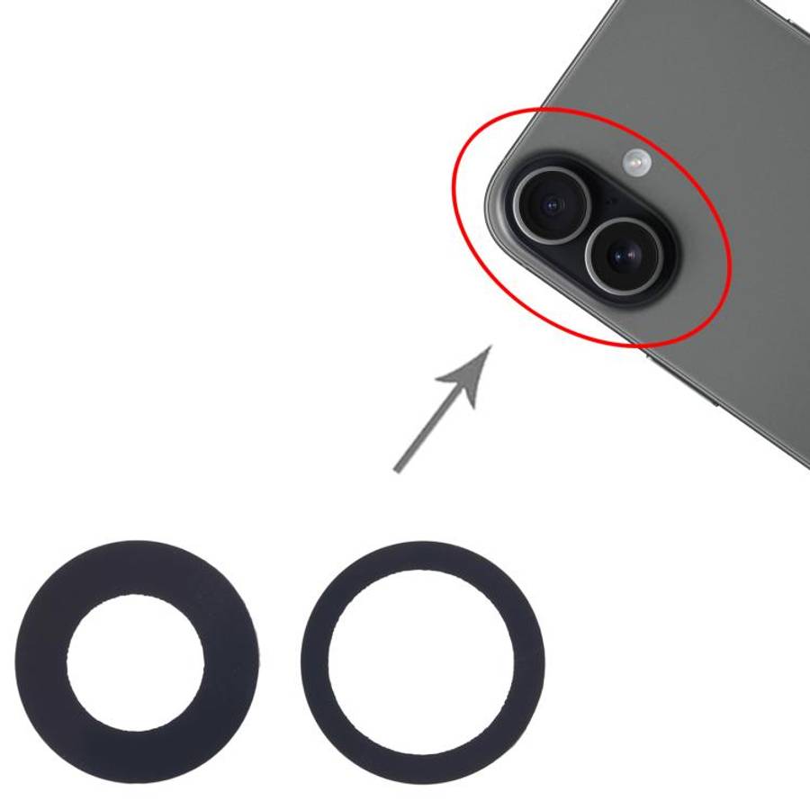 For iPhone 17 Back Camera Lens Set, For iPhone 17