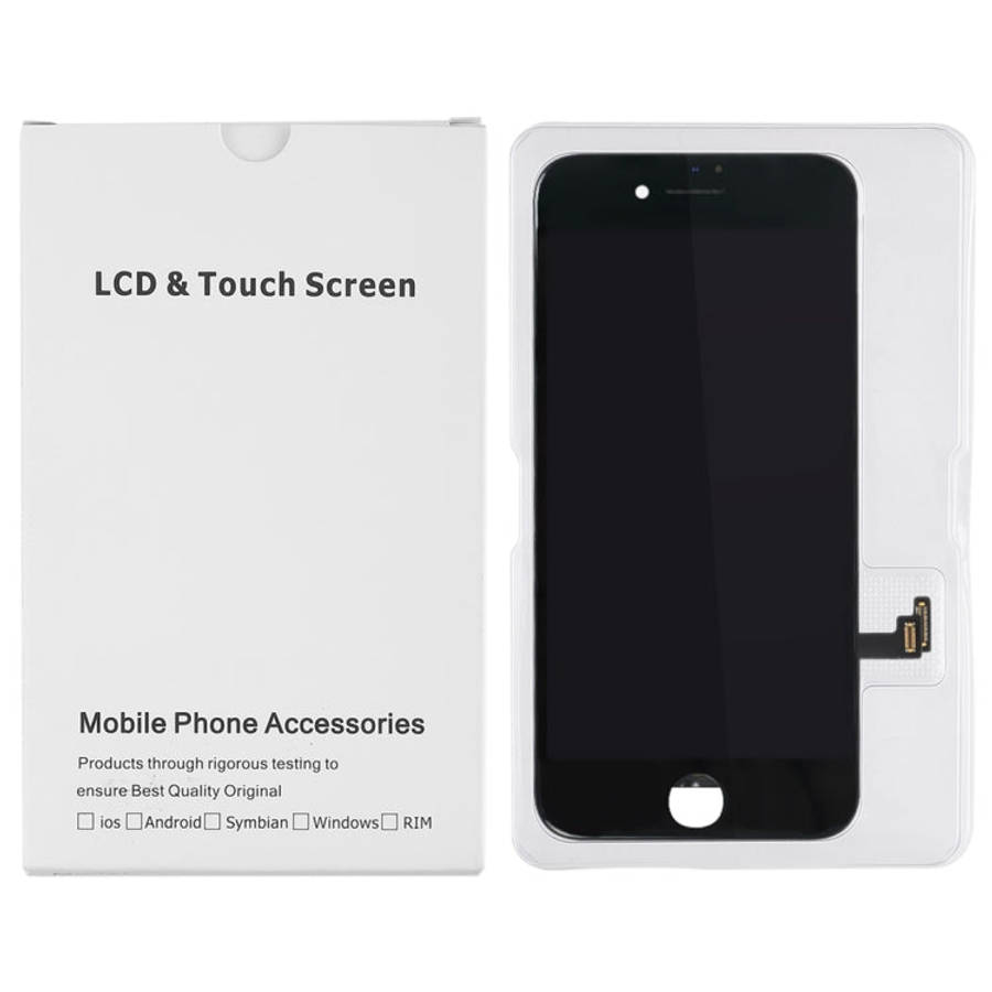 50 PCS Cardboard Packaging White Box for iPhone 8 / 7 LCD Screen, i7 / i8 Packaging Box