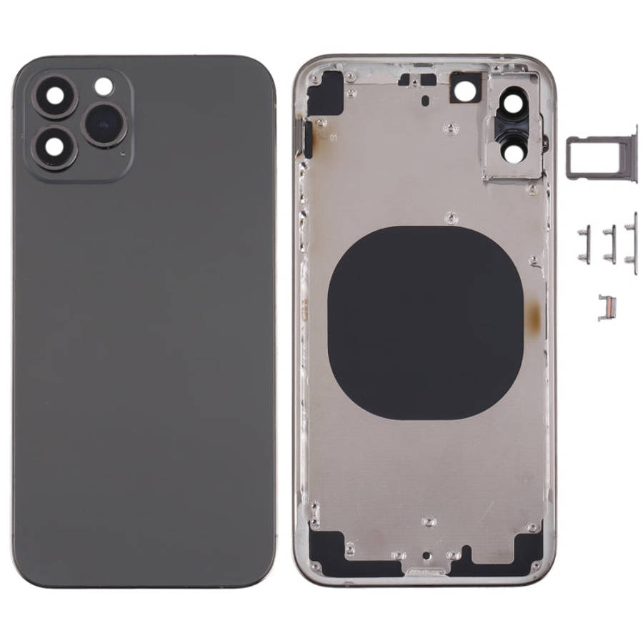 Back Housing Cover with Appearance Imitation of iP13 Pro for iPhone X, for iPhone X(Black)