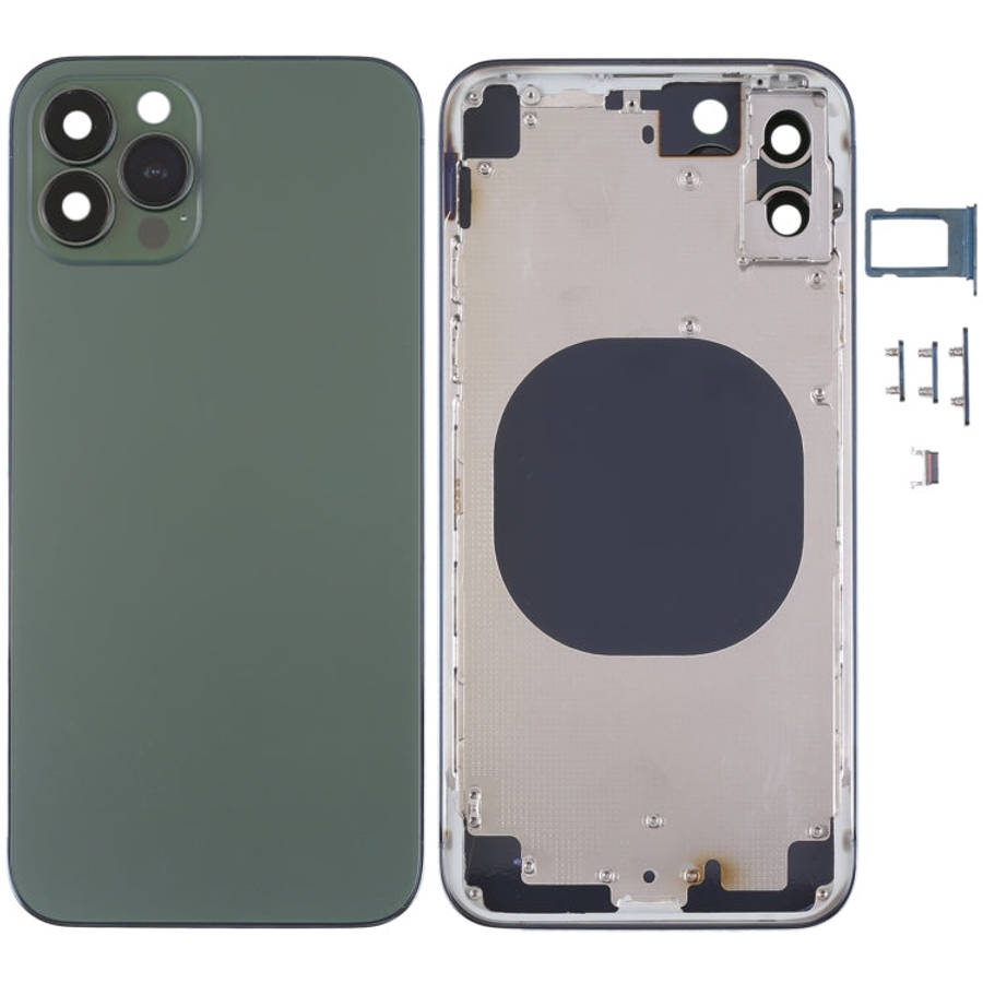 Back Housing Cover with Appearance Imitation of iP13 Pro for iPhone X, for iPhone X(Green)