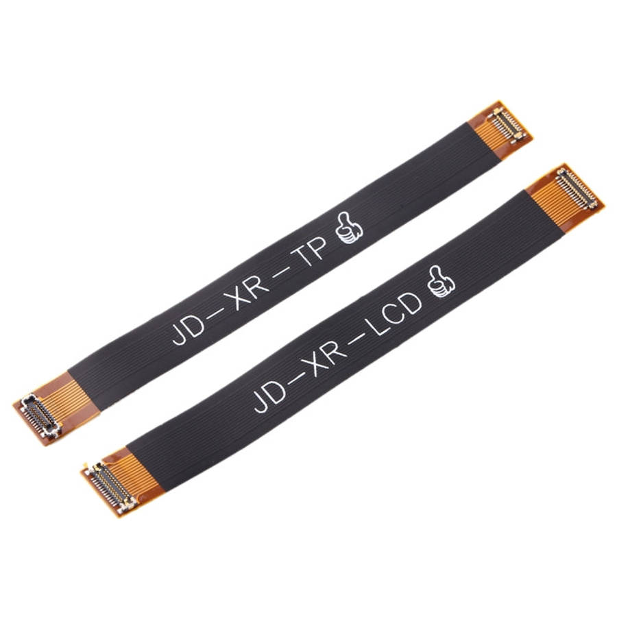 1 Pair LCD Display Screen Extension Testing Flex Cable for iPhone XR, For iPhone XR
