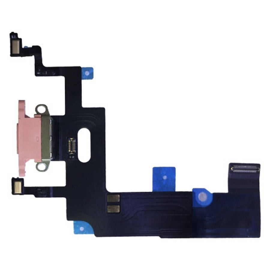 Charging Port Flex Cable for iPhone XR, For iPhone XR, For iPhone XR (Pink), For iPhone XR (Blue)...