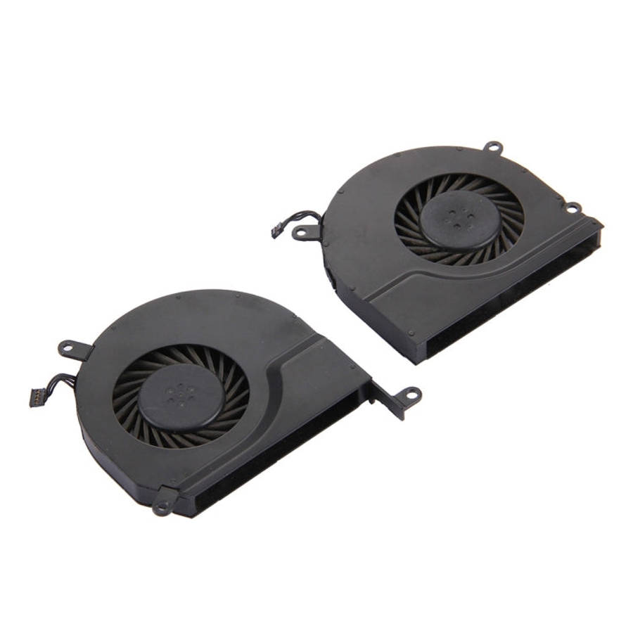 1 Pair for Macbook Pro 15.4 inch (2009 - 2011) A1286 / MB985 / MC721 / MC371 Cooling Fans (Left +...