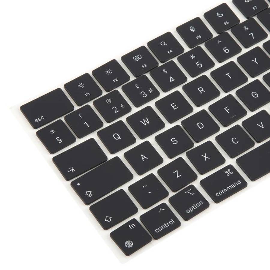 For Macbook Air 13.3 / 15.3 M2 A2681 A2941 UK English Version Keycaps, A2681 A2941 UK Version