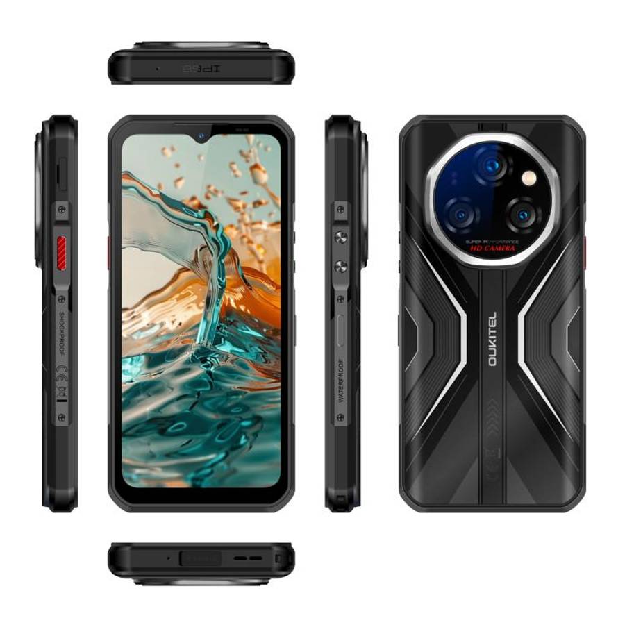 Oukitel WP55 Pro 5G Rugged Phone, 16GB+512GB, 108MP Camera, Fingerprint Identification, 6.6 inch ...