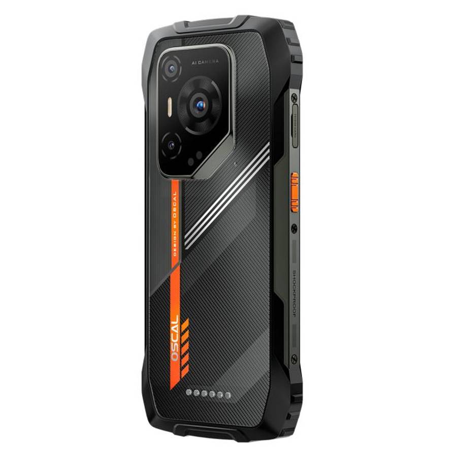 Blackview Oscal Pilot 3 5G Rugged Phone, 12GB+256GB, Night Vision Camera, 6.56 inch Android 15 Me...