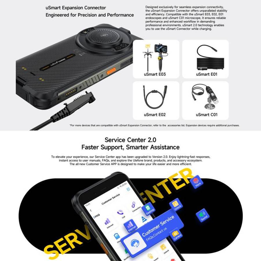 Ulefone RugKing, 8GB+256GB, IP68/IP69K Rugged Phone, 5.99 inch Android 15 Unisoc T7255 Octa Core,...