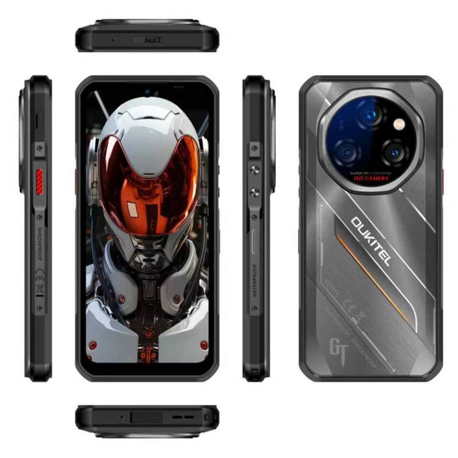 Oukitel WP62 Rugged Phone, 12GB+512GB, 108MP Camera, Fingerprint Identification, 6.6 inch Android...
