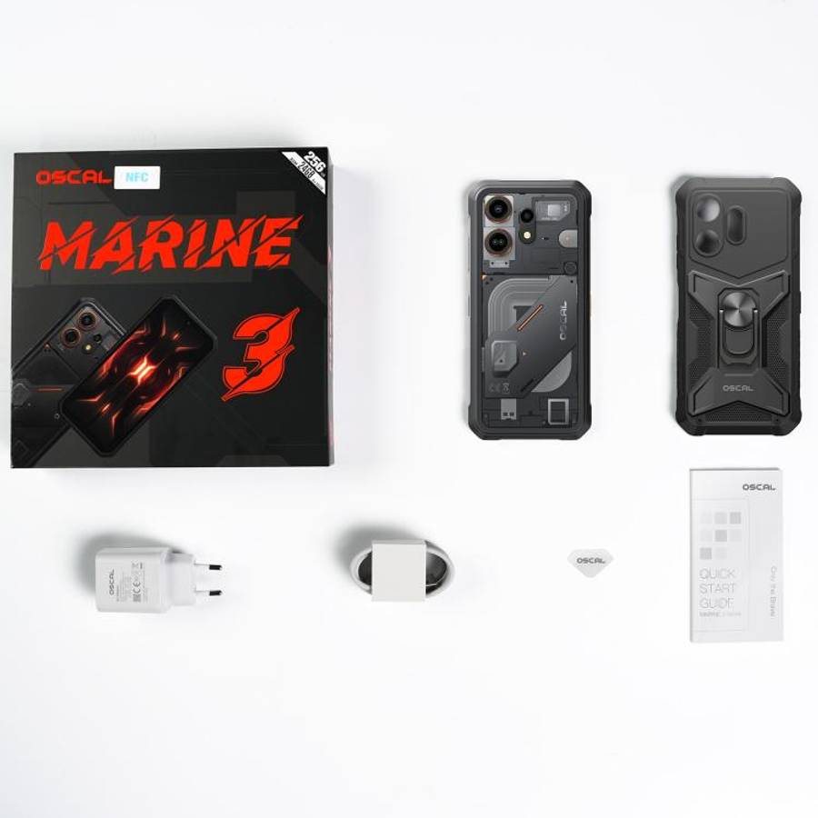 Blackview Oscal Marine 3, 8GB+256GB, 6.56 inch Android 16 MT6769V/CB Helio G81 Octa Core, Network...