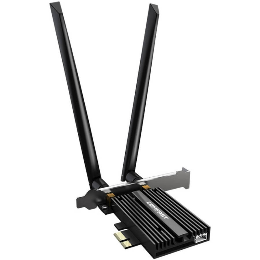 COMFAST AX200 Pro+ 5374Mbps WiFi6 PCIE High Speed Wireless Network Card, AX200 Pro+