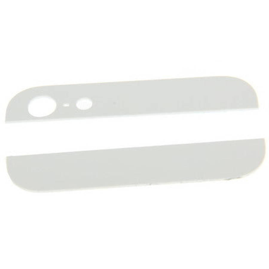 OEM Version Back Cover Top & Bottom Glass Lens for iPhone 5 (Golden), OEM For iPhone 5 White
