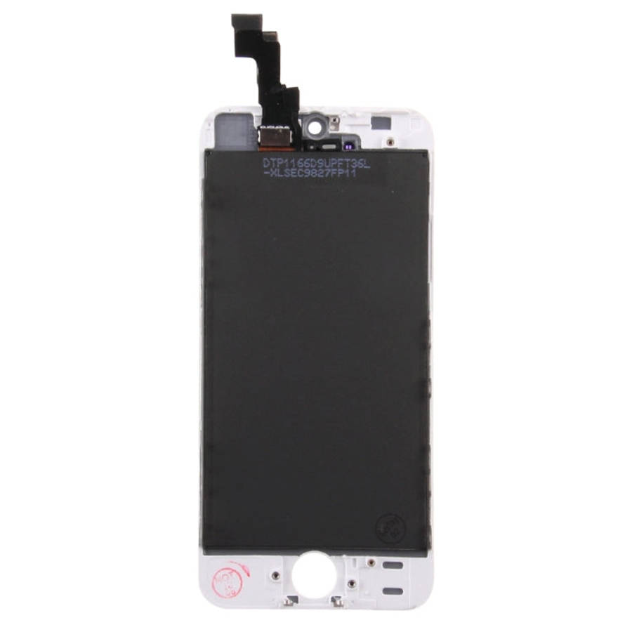 Digitizer Assembly (Original LCD + Frame + Touch Panel) for iPhone 5S, For iPhone 5S White, For i...