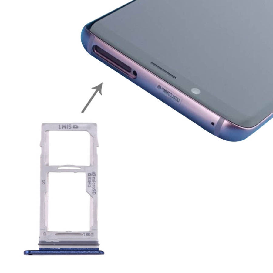 For Galaxy S9+ / S9 SIM & SIM / Micro SD Card Tray, For Samsung Galaxy S9+ / S9 (Double), For Gal...