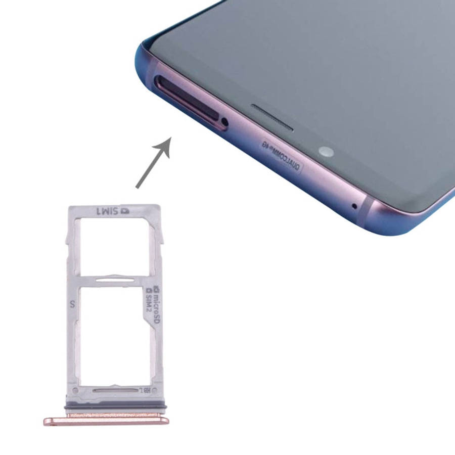 For Galaxy S9+ / S9 SIM & SIM / Micro SD Card Tray, For Samsung Galaxy S9+ / S9 (Double), For Gal...