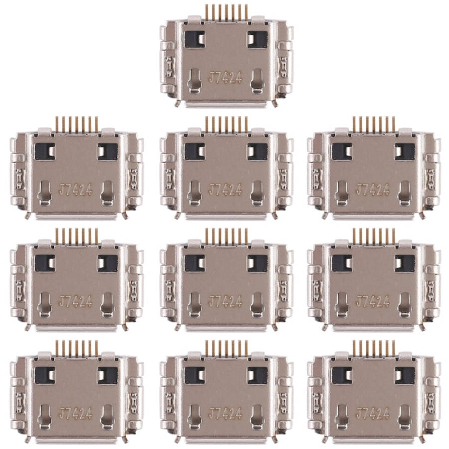 For Omnia W / i8350 10pcs Charging Port Connector, For Samsung Galaxy Omnia W