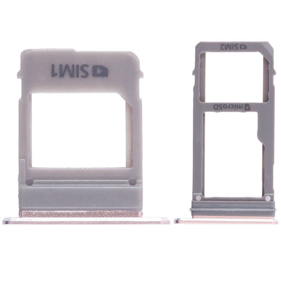 For Galaxy A520 / A720 2 SIM Card Tray + Micro SD Card Tray, For Galaxy A520 / A720, For Samsung ...