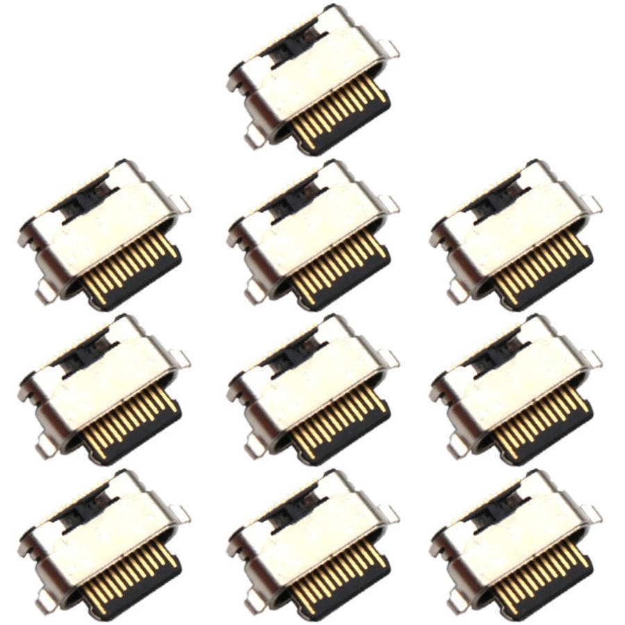 For Samsung Galaxy A11 SM-A115F 10pcs Charging Port Connector, For Samsung Galaxy A11