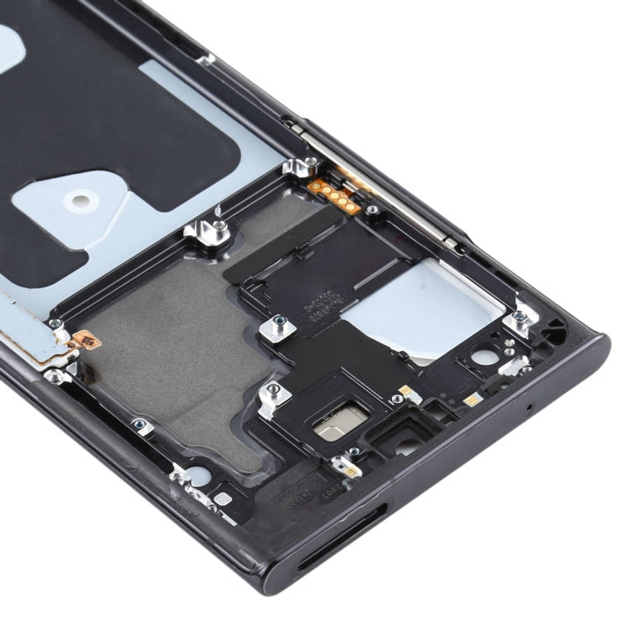 For Samsung Galaxy Note20 Ultra SM-N985F Middle Frame Bezel Plate With Parts , For Samsung Galaxy...