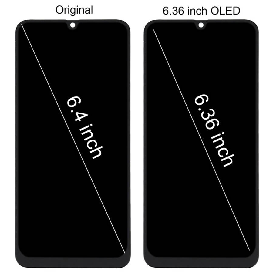 6.36 inch OLED Material LCD Screen and Digitizer Full Assembly for Samsung Galaxy M21 SM-M215, Fo...
