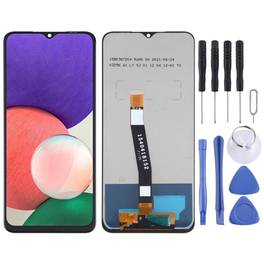 Original LCD Screen and Digitizer Full Assembly for Samsung Galaxy A22 5G SM-A226, For Samsung Ga...