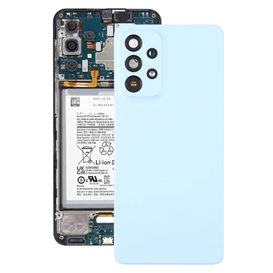 For Samsung Galaxy A53 5G SM-A536B Original Battery Back Cover with Camera Lens Frame, For Samsun...