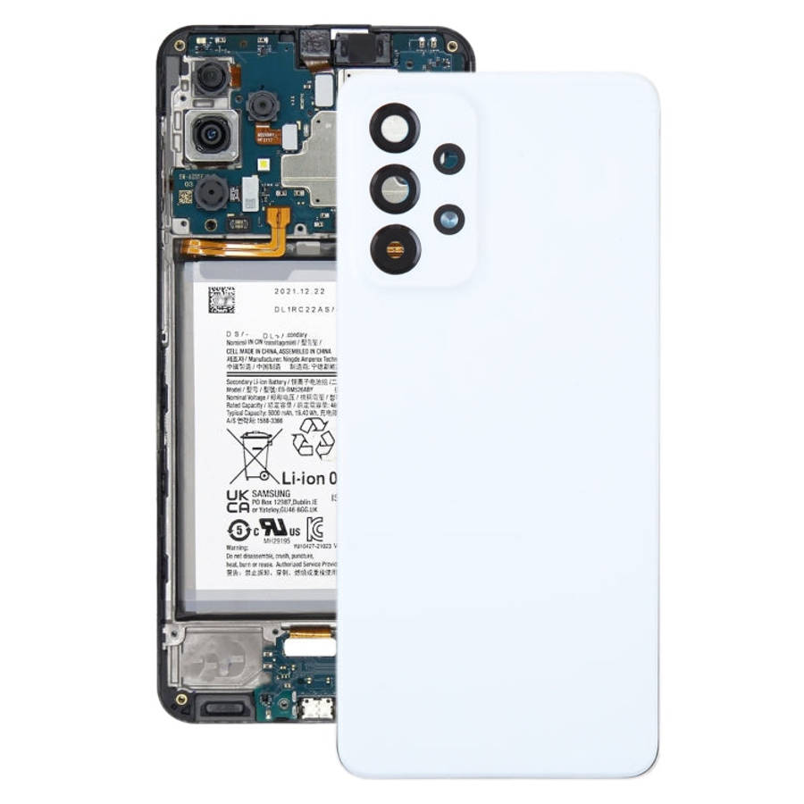 For Samsung Galaxy A33 5G SM-A336B Original Battery Back Cover with Camera Lens Frame, For Samsun...