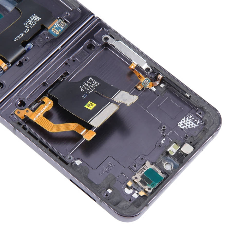 For Samsung Galaxy Z Flip4 SM-F721 Original LCD Screen Digitizer Full Assembly with Frame, For Sa...