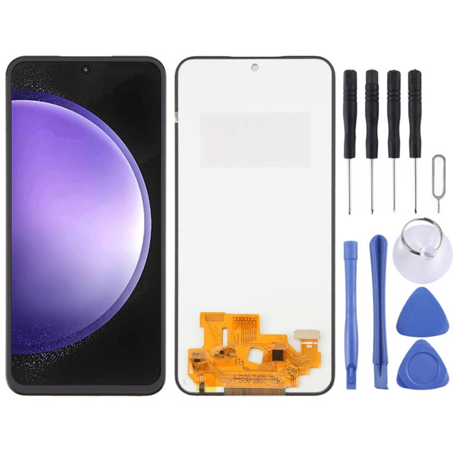 For Samsung Galaxy S23 FE SM-S711B TFT LCD Screen Digitizer Full Assembly, Not Supporting Fingerp...
