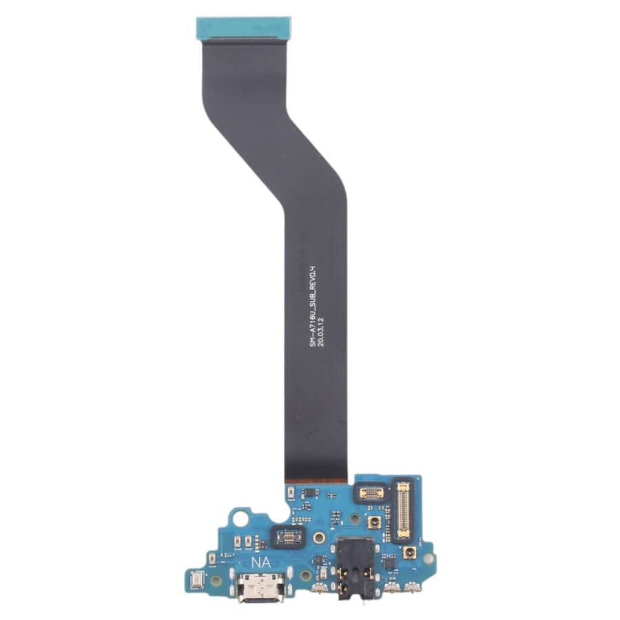 For Samsung Galaxy A71 5G SM-A716U US Version Original Charging Port Flex Cable, For Samsung Gala...
